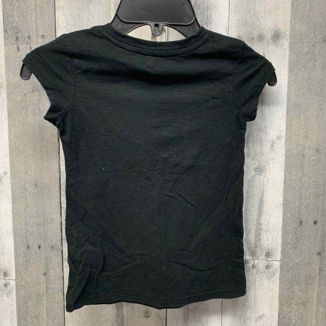 Size 4/5 Black Graphic Cat & Jack T Shirt