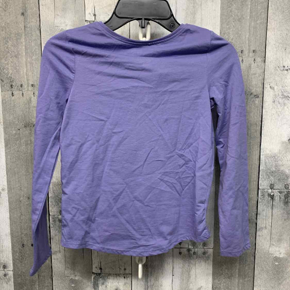 Size 7 Purple/Silver Jumping Beans Long Sleeve Shirt