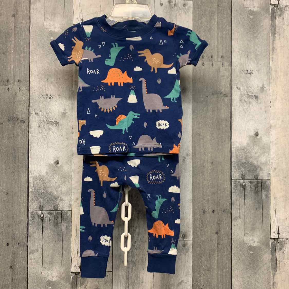 Size 12-18 Months Navy Print Old Navy 2pc PJs
