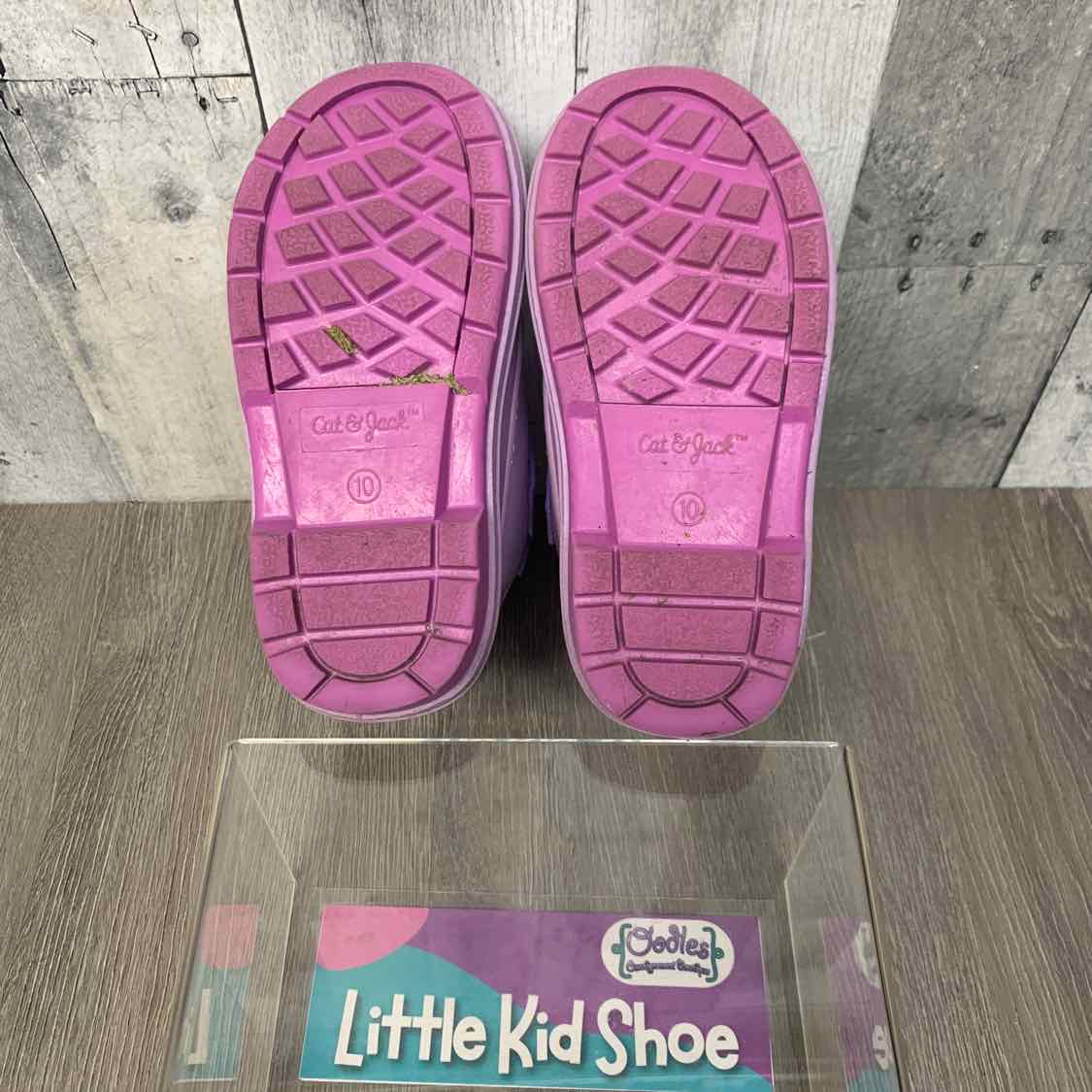 Size 10 Purple Cat & Jack Snow Boots