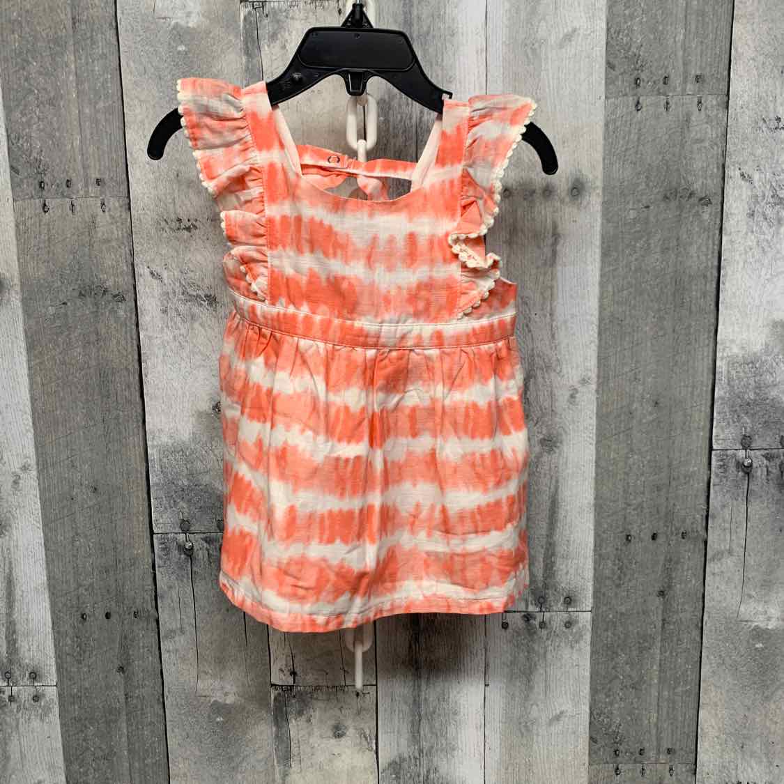Size 24 Months Pink/White Tommy Bahama Dress