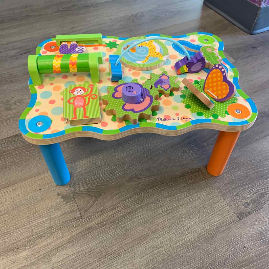 Melissa & Doug Green/Blue Activity Table - OodlesCB