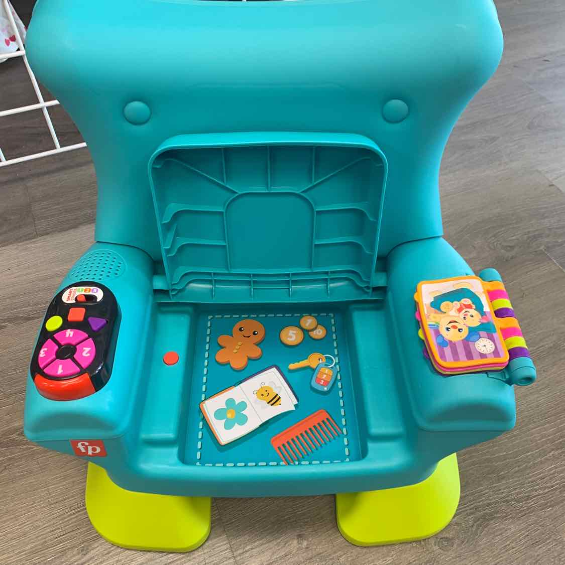 Fisher Price Teal/Green Interactive Baby Toy