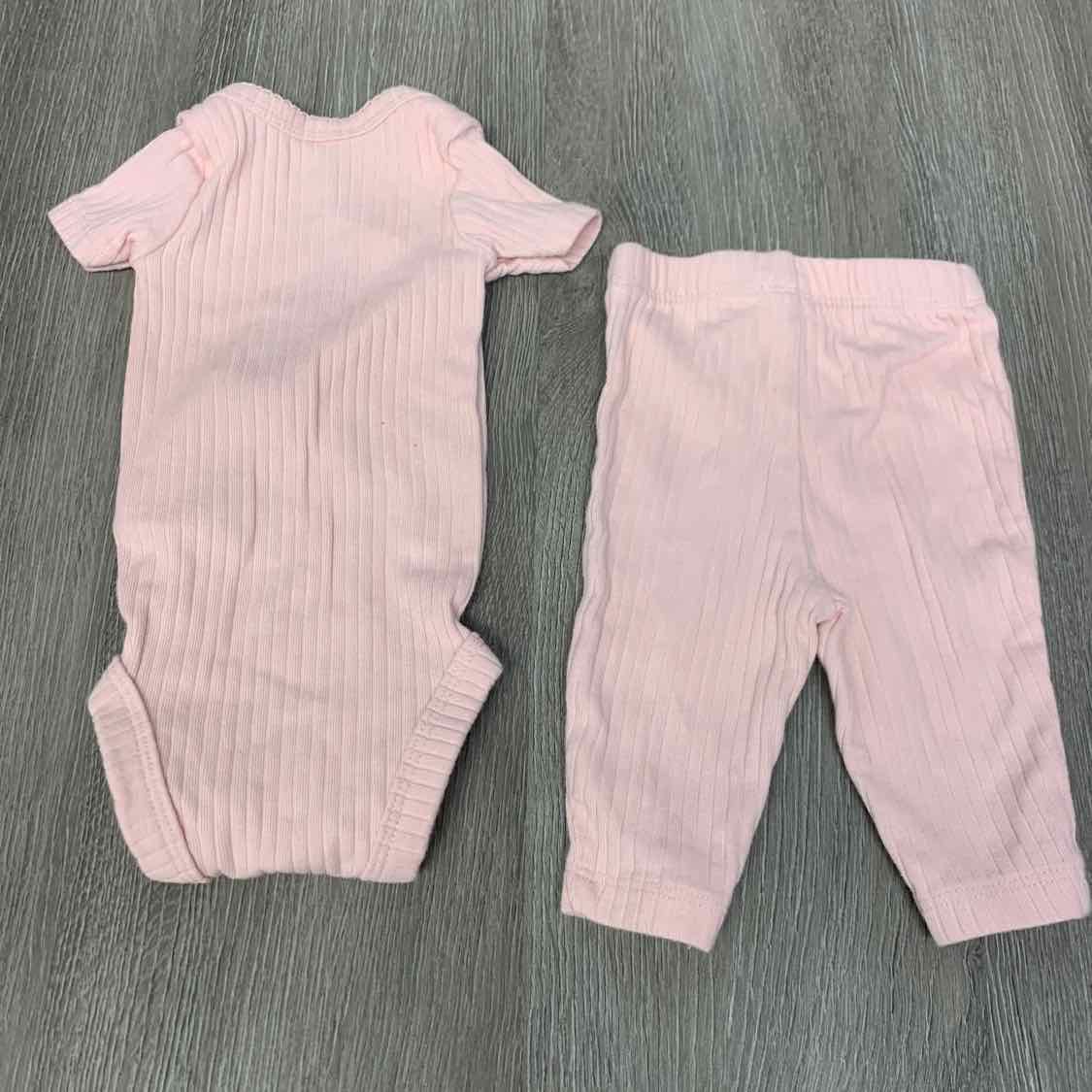 Size Preemie Pink Just One You Shirt/Leggings