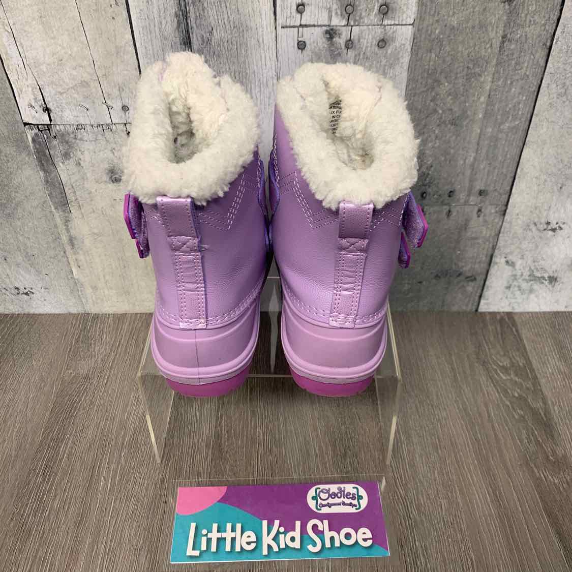 Size 10 Purple Cat & Jack Snow Boots