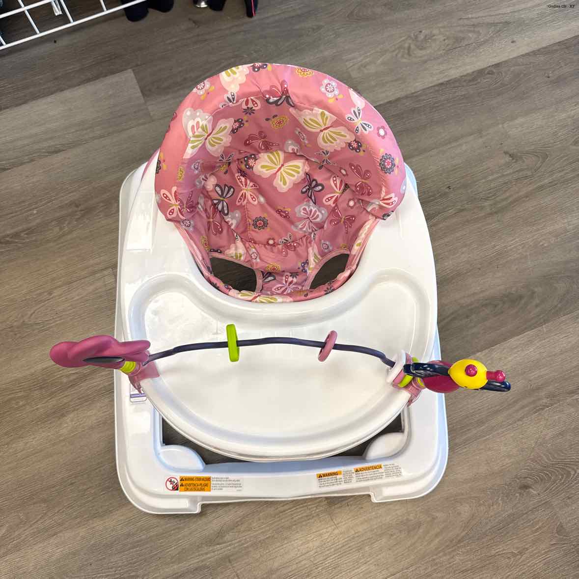 Baby Trend White/Pink Walker