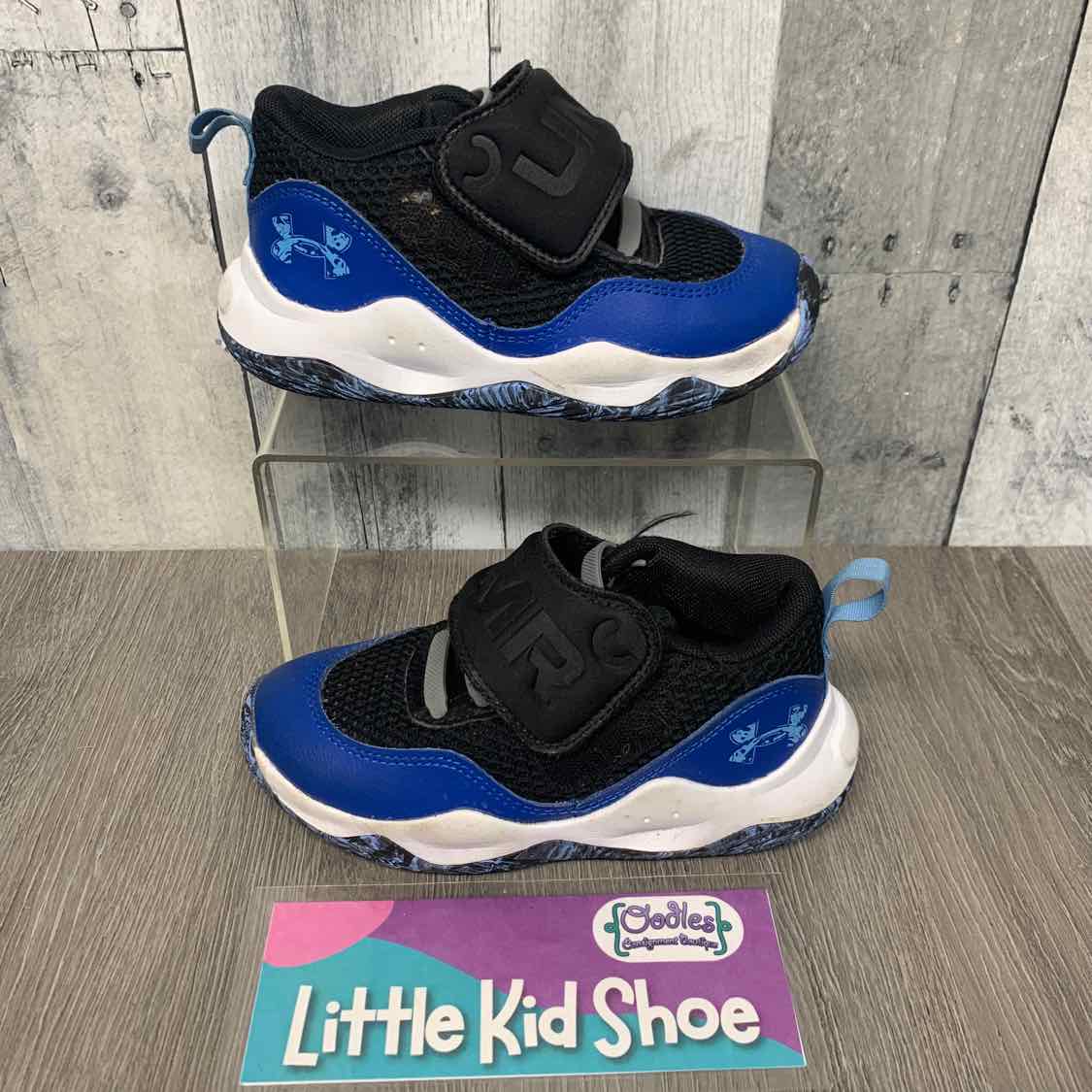 Size 11 Black/Blue Sport Brand Sneakers