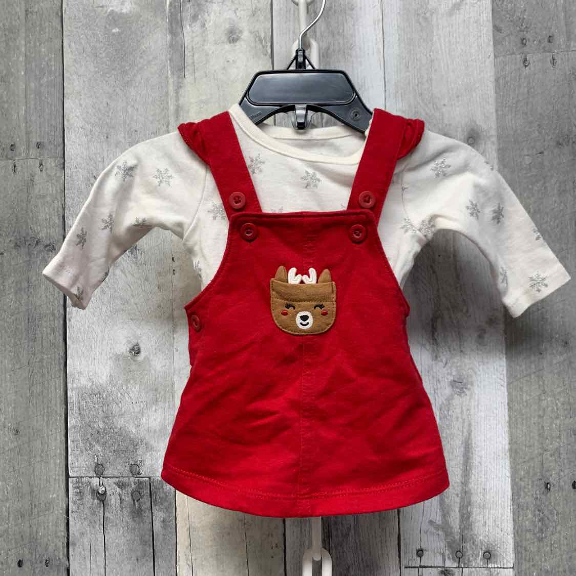 Size Newborn Red/White Child of Mine Shirt/Jumper