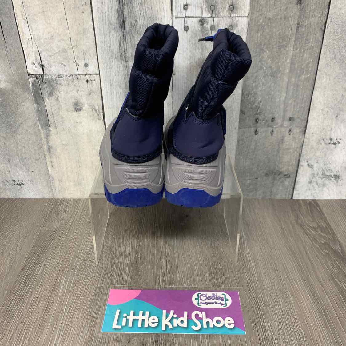 Size 10 Navy/Gray Cat & Jack Snow Boots