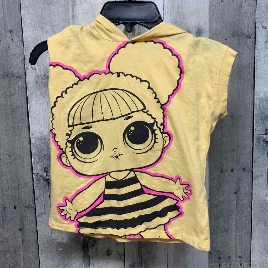 Size 6/6X Yellow Graphic LOL Surprise T Shirt