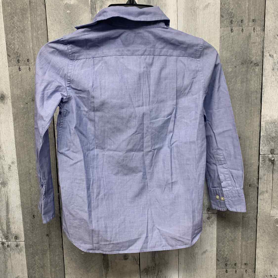 Size 5 Blue Ralph Lauren LS Button Up