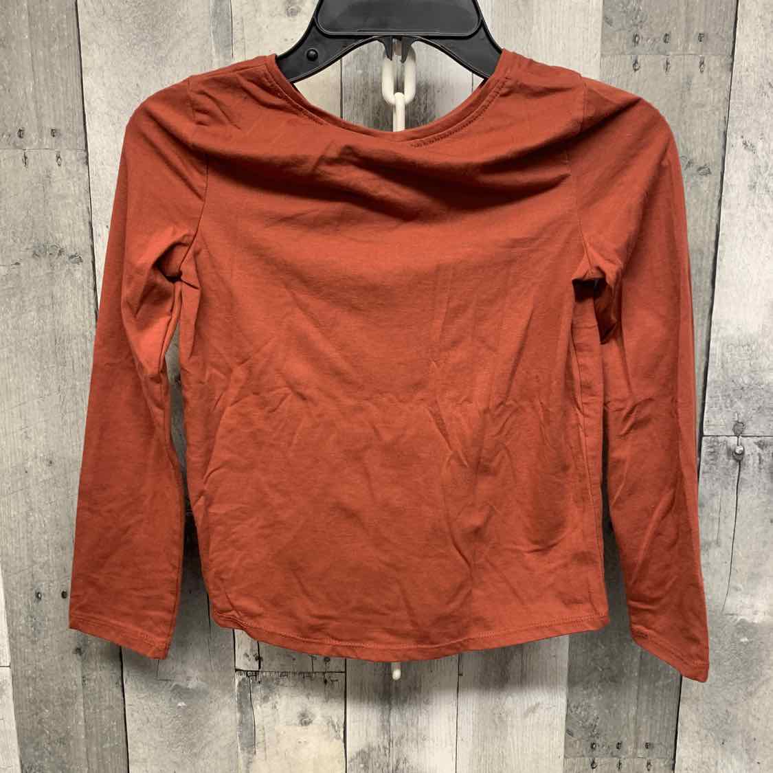 Size 7 Brown Jumping Beans Long Sleeve Shirt