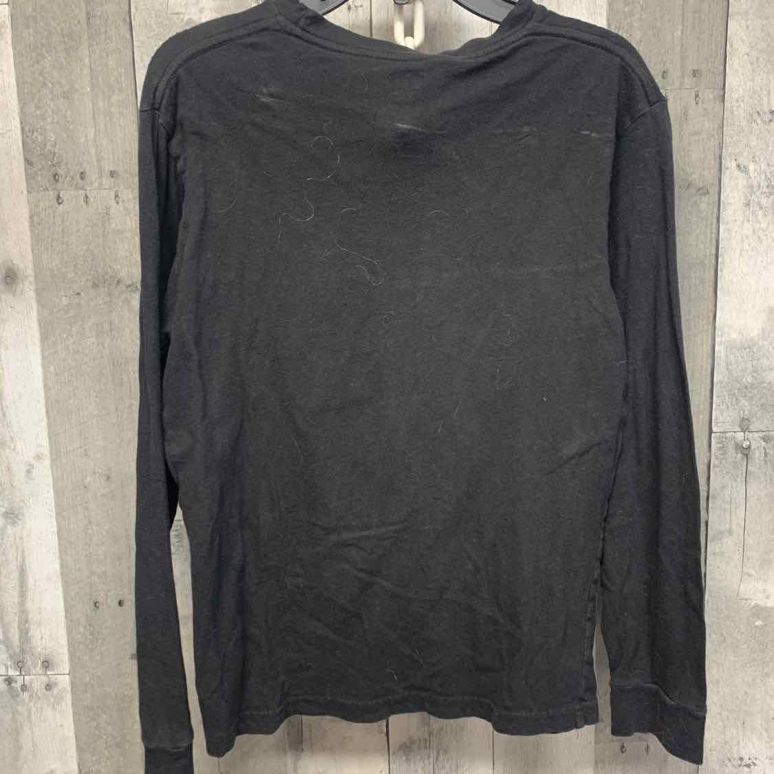 Size Medium Black Vans Long Sleeve Shirt