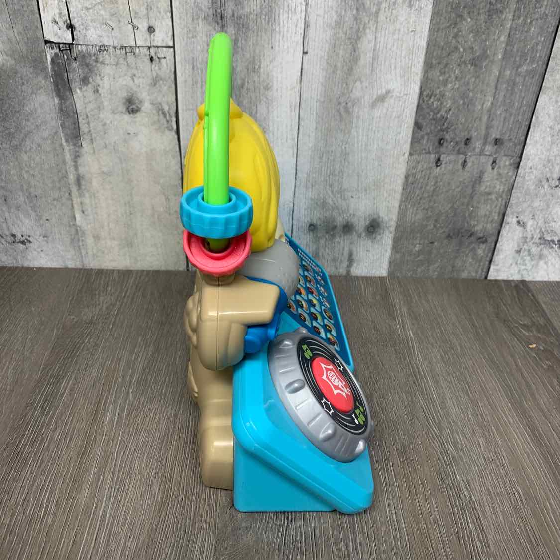 Fisher Price Tan/Blue Interactive Baby Toy