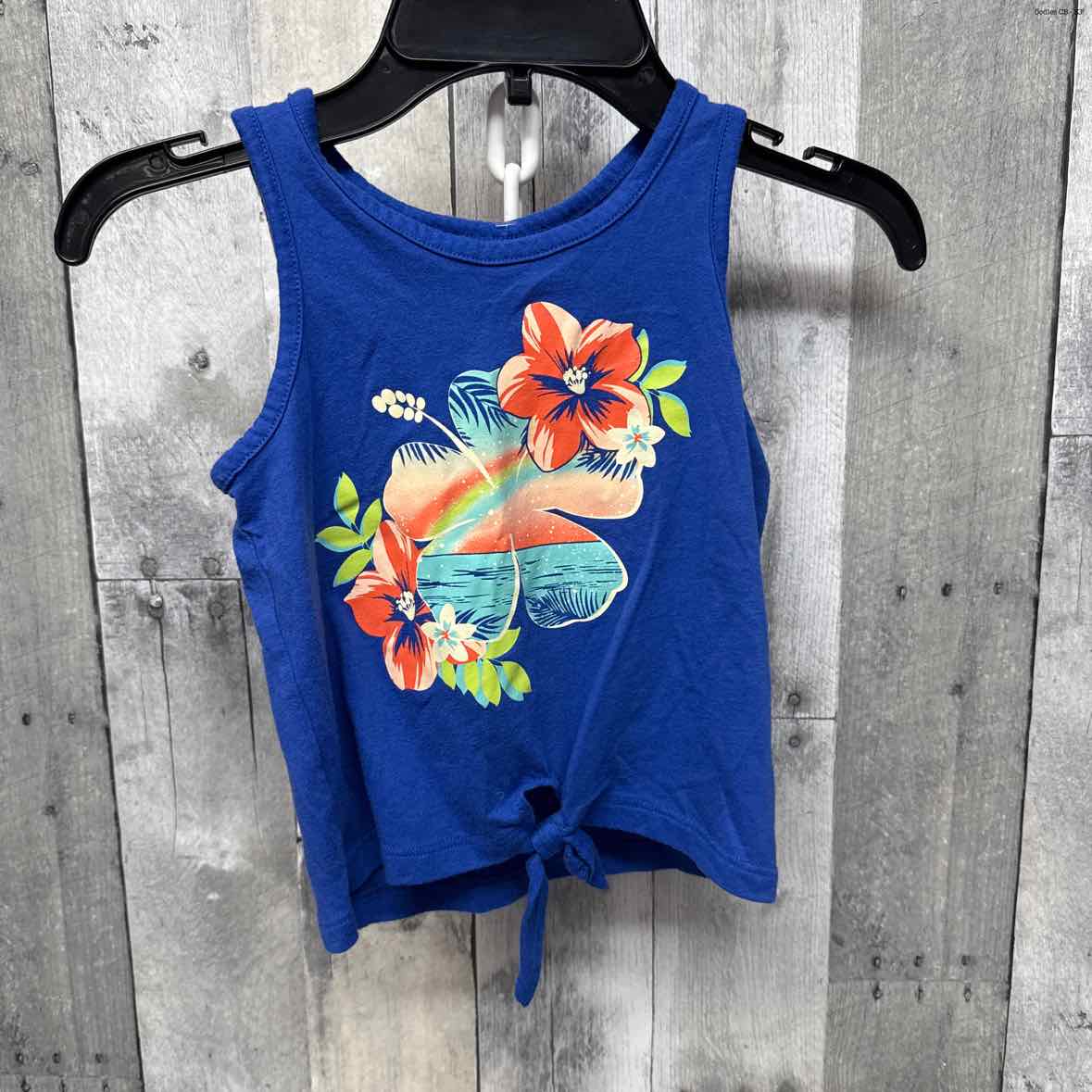 Size 5/6 Blue Graphic Children's Place Tank Top