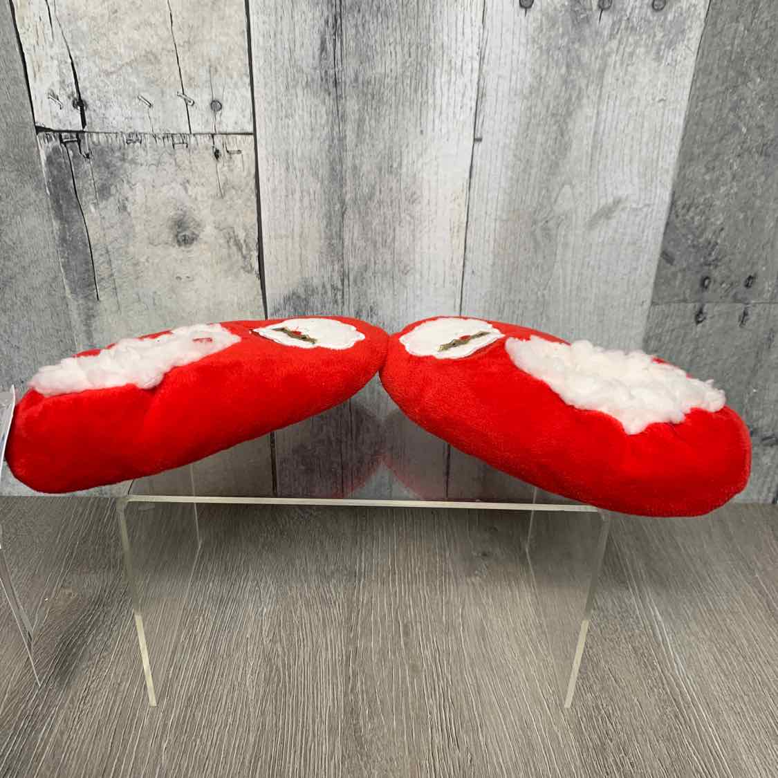 Size 2/3 Red/White Just One You Slippers