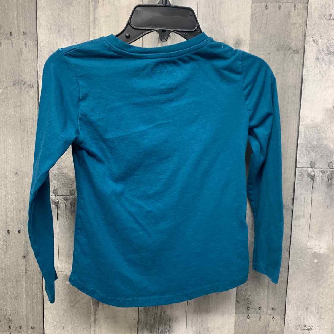Size 6/6X Teal Graphic Star Wars Long Sleeve Shirt