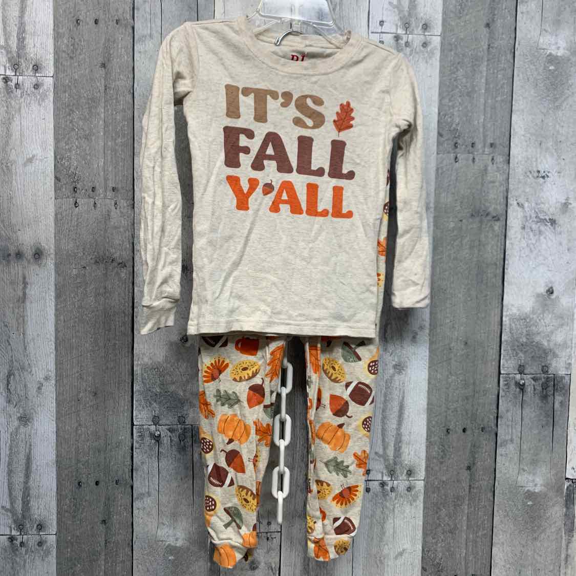 Size 3T Tan Print Children's Place 2pc PJs