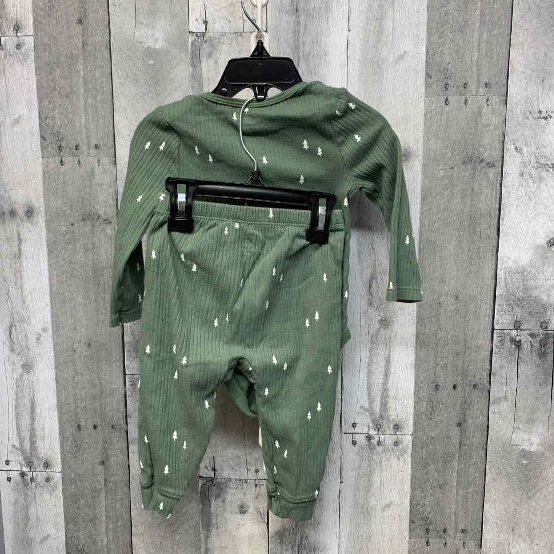 Size 18 Months Green Cloud Island Shirt/Pants