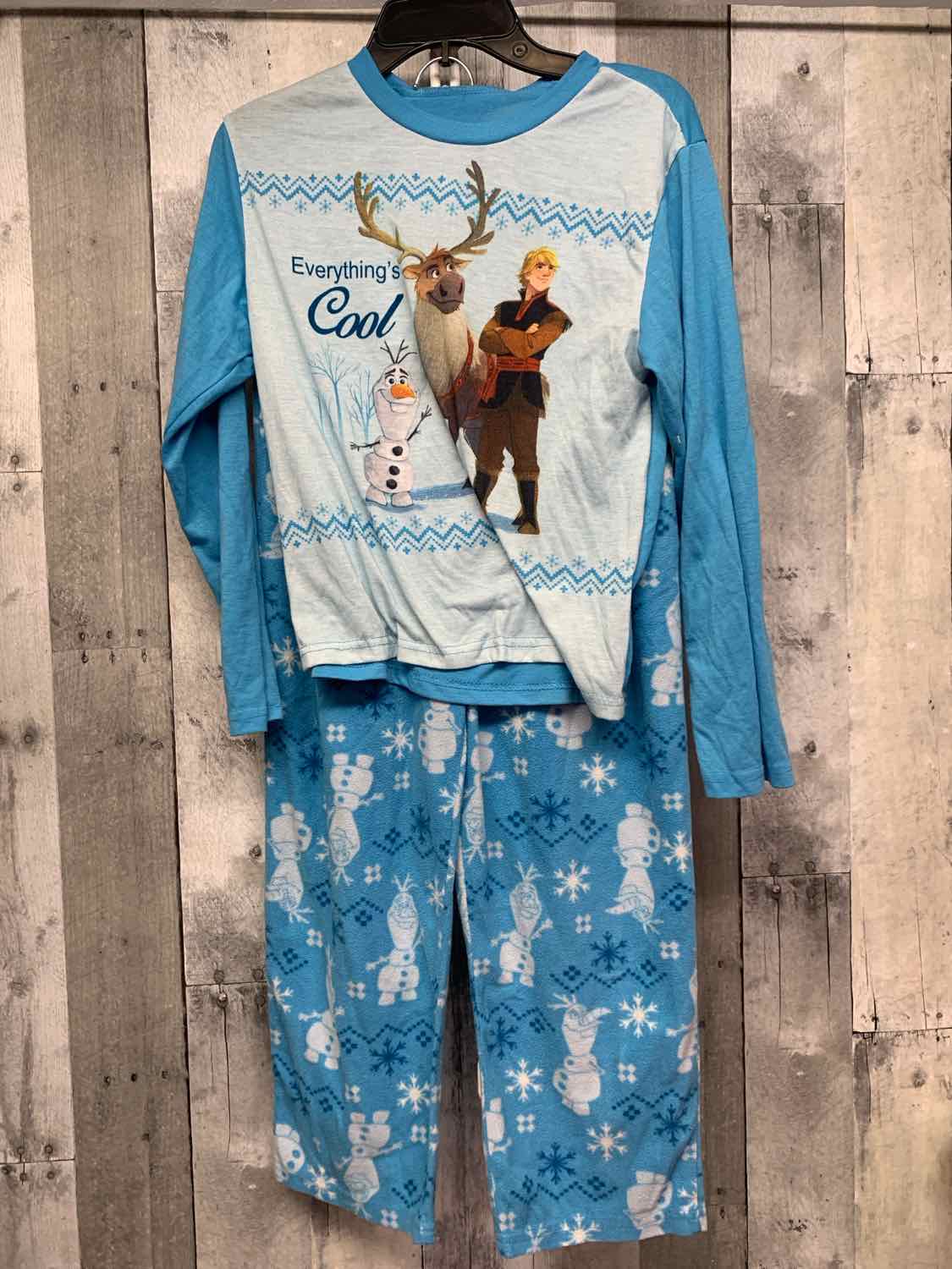 Size 12 Blue Graphic Disney 2pc PJs