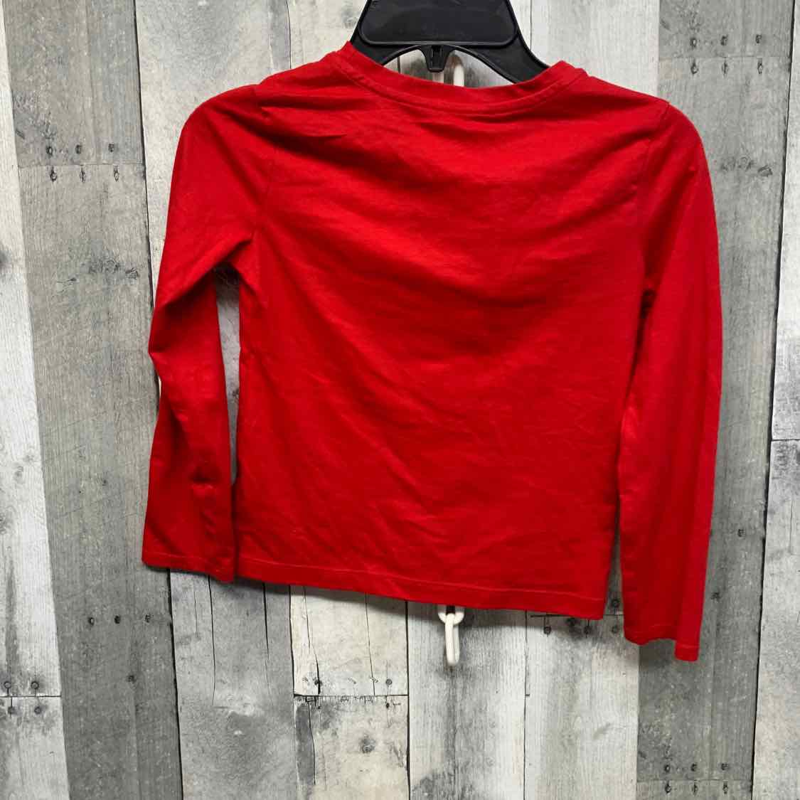 Size 6/6X Red Graphic Holiday Brands Long Sleeve Shirt