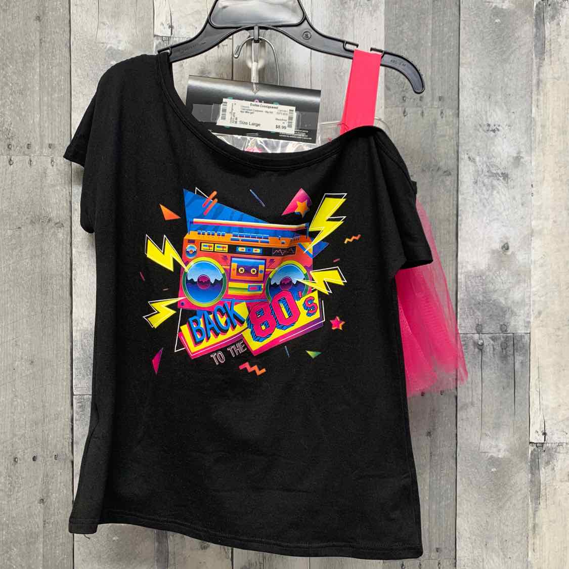 Generic Black/Pink Size Large Halloween Costume - Big Kid