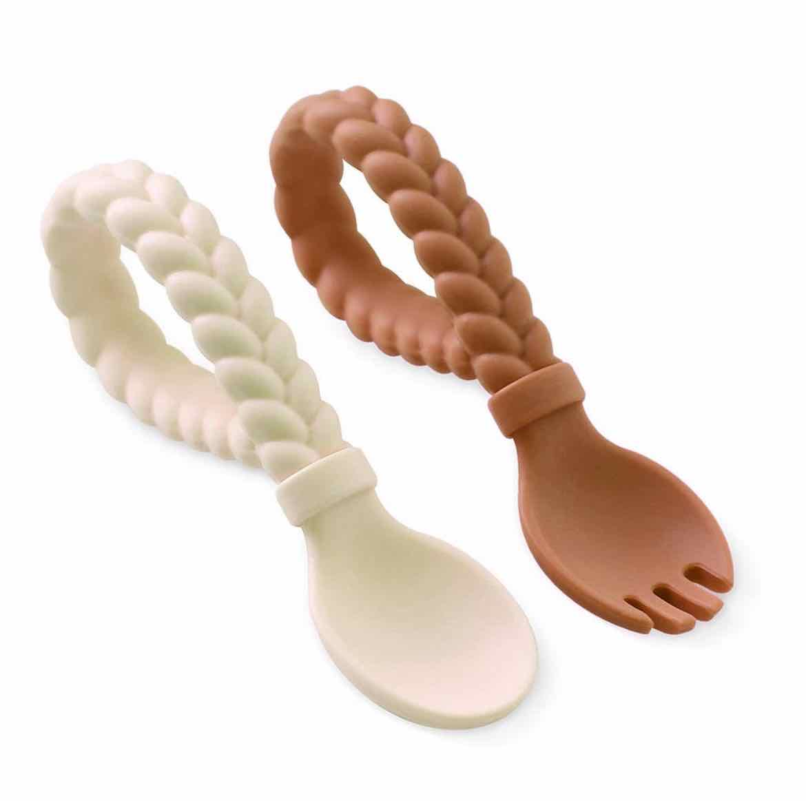 Itzy Ritzy Sweetie Spoons Spoon + Fork Set - More Options - OodlesCB
