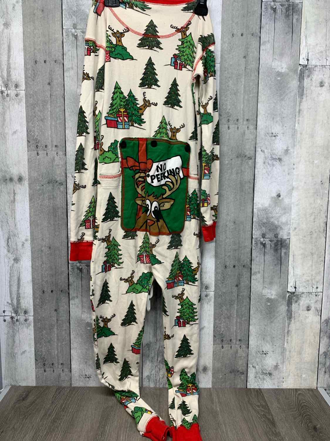 Size 10 Red/Green B Brand Footy PJs