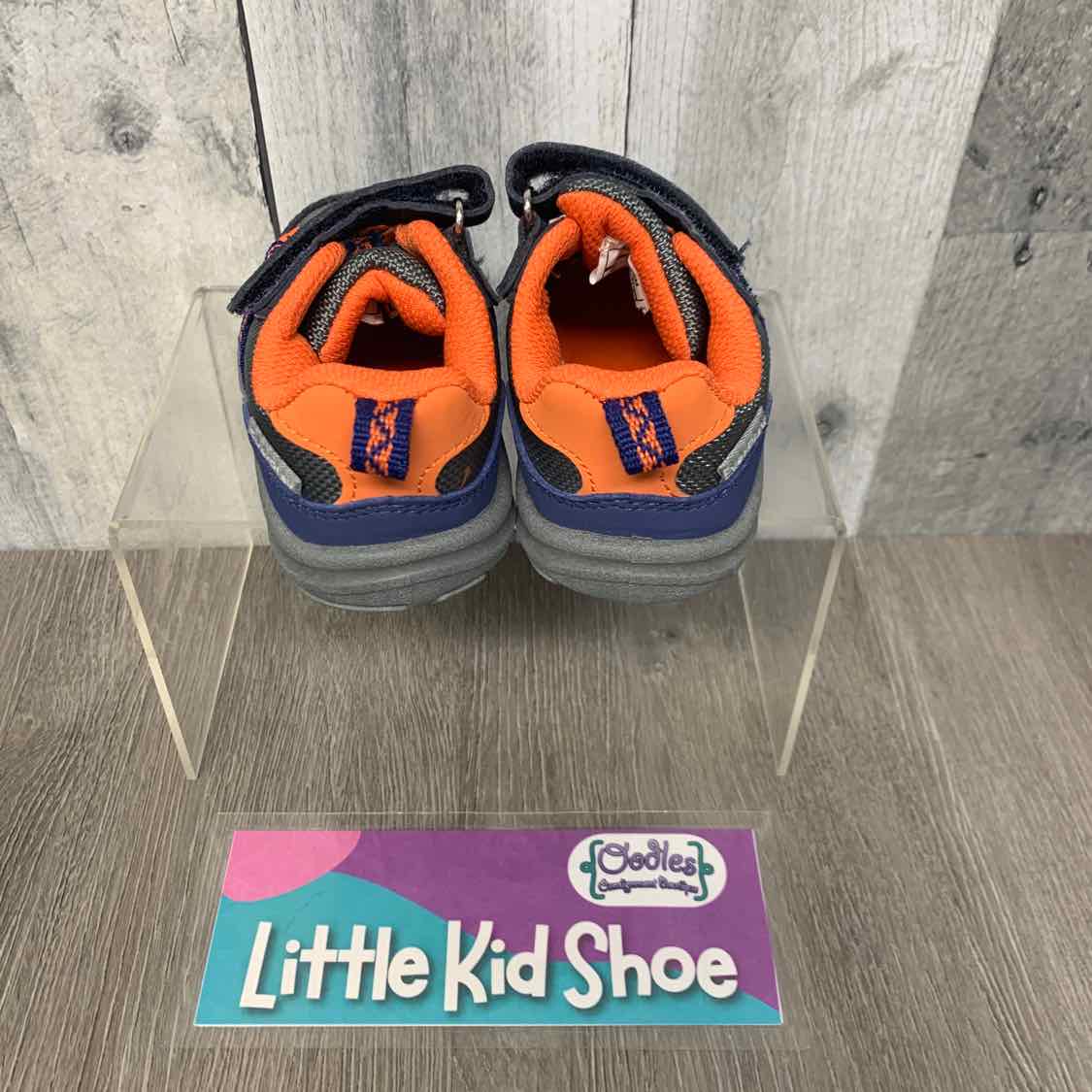Size 4 Gray/Orange Osh Kosh Sneakers - OodlesCB