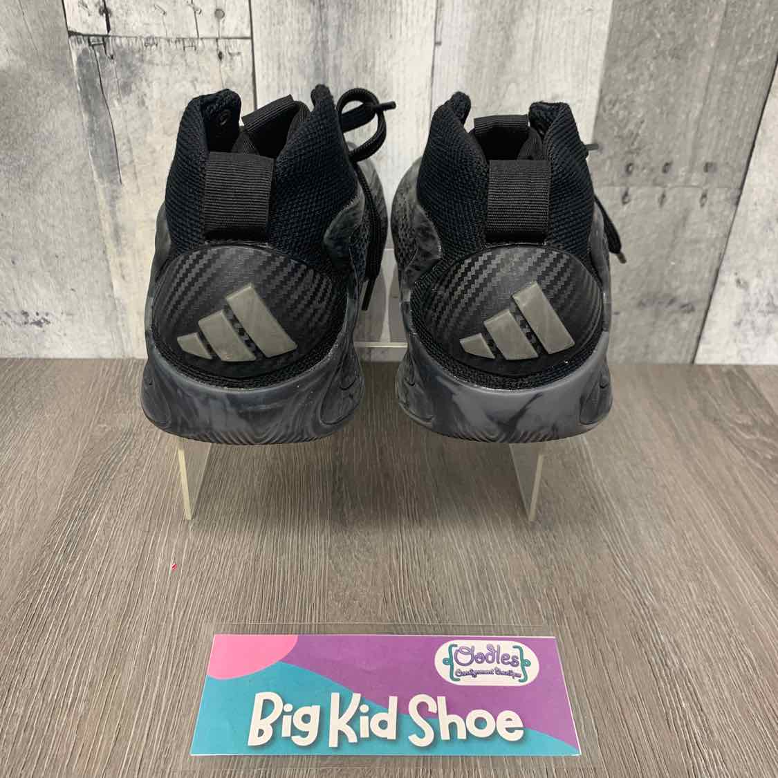 Size 3.5 Black/Gray Sport Brand Sneakers