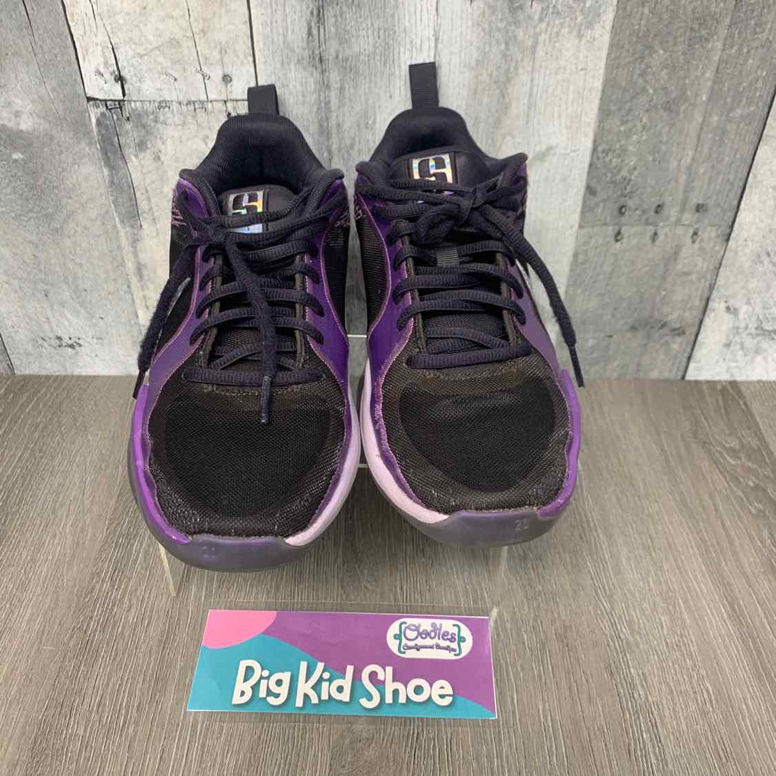 Size 5.5 Purple/Black Sport Brand Sneakers