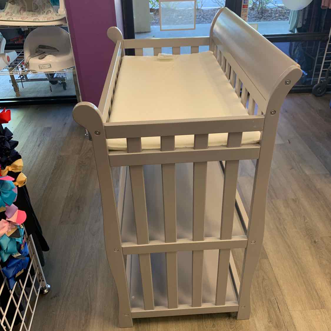 Delta Gray Changing Table