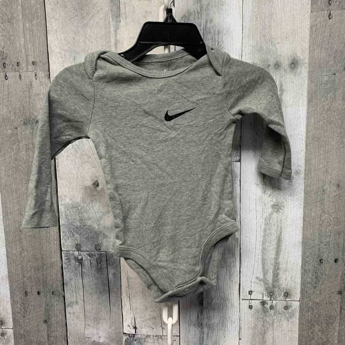 Size 6 Months Gray Sport Brand Bodysuit