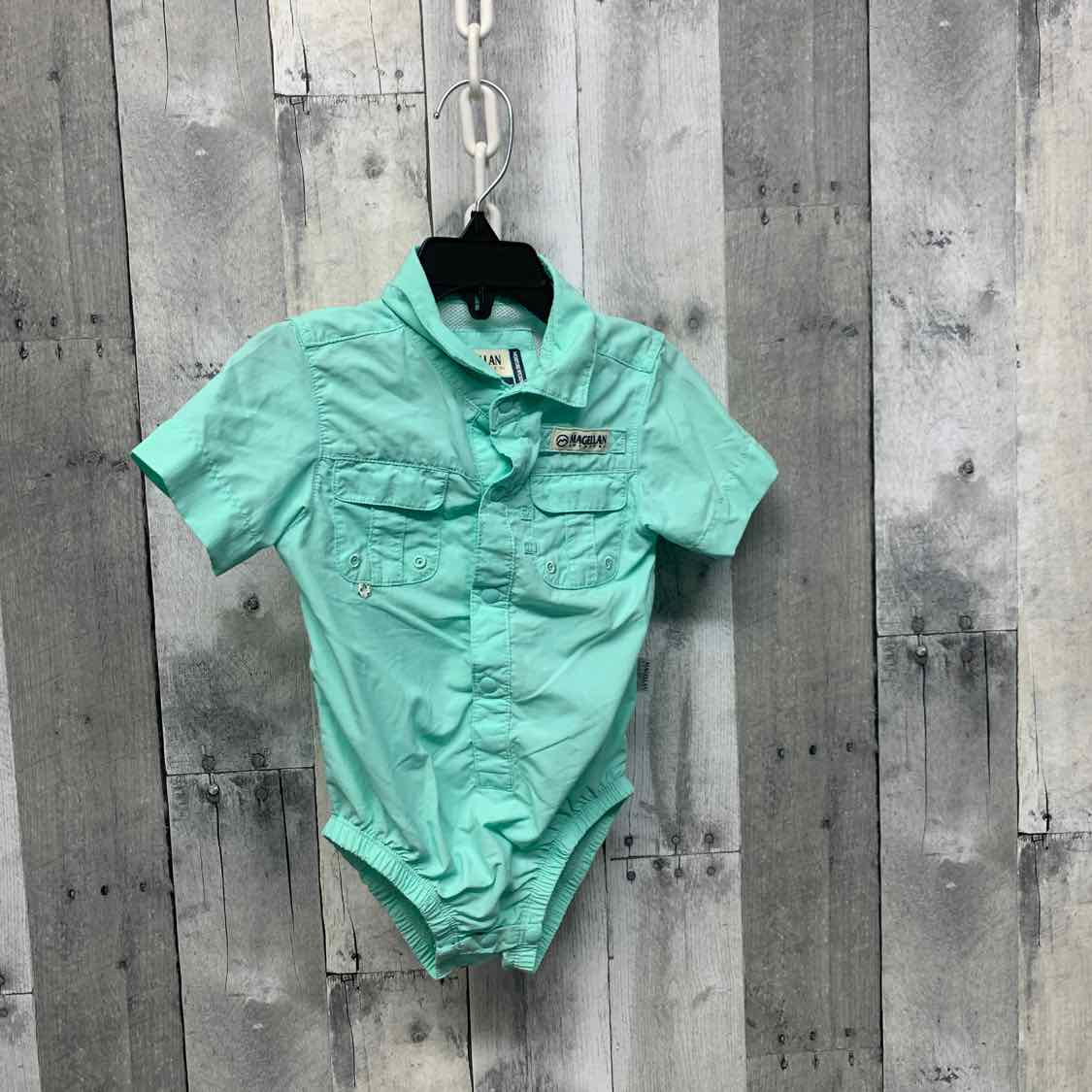 Size 6-9 Months Teal Magellan Outdoors Bodysuit
