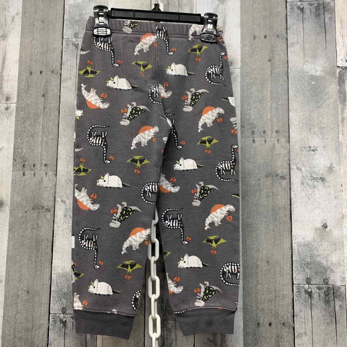 Size 5T Gray Print Carter's Pants