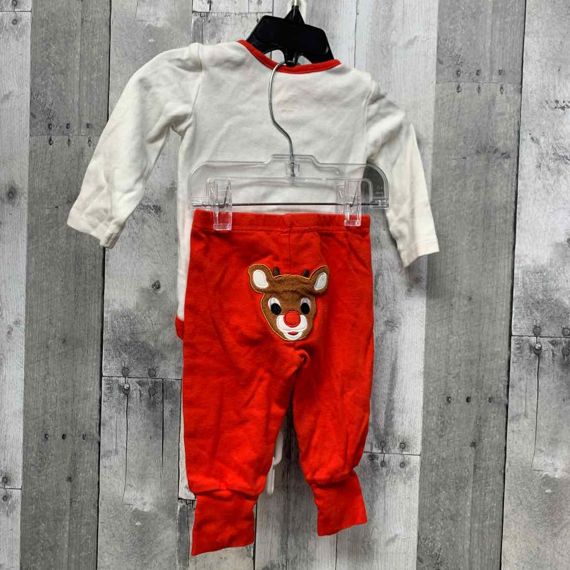 Size 9 Months Red B Brand Shirt/Pants