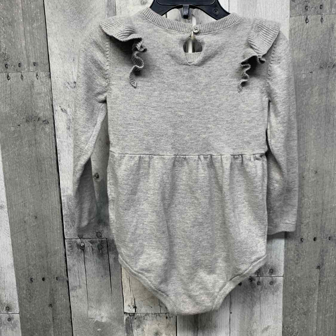 Size 24 Months Gray/Red Carter's Romper