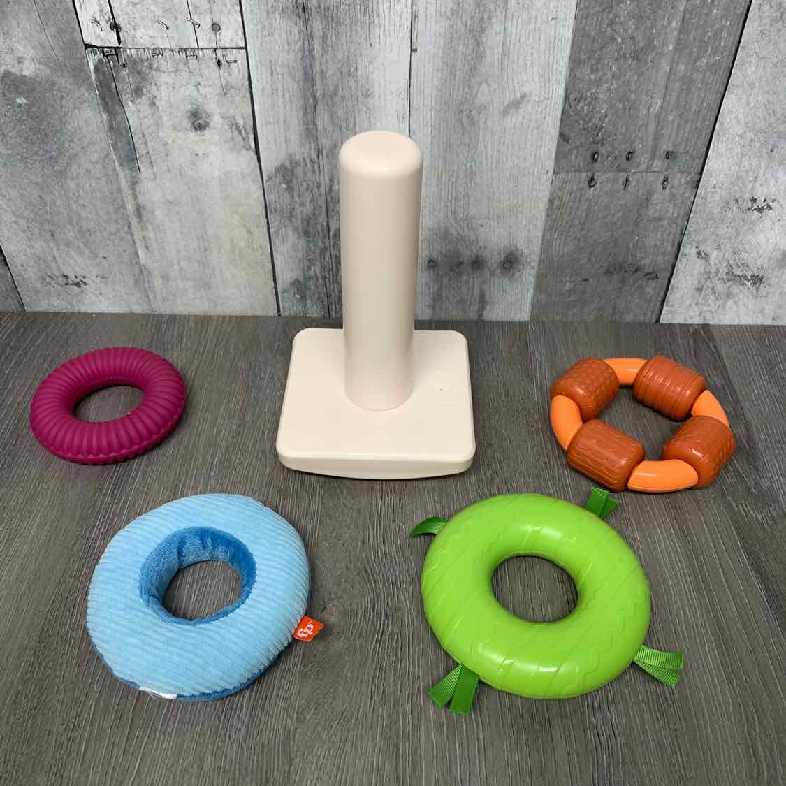 Fisher Price Blue/Red Stacking Toy