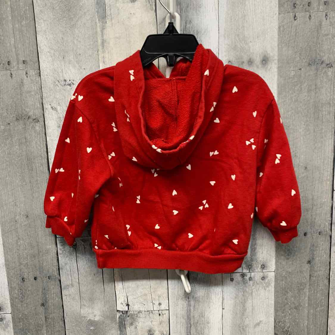 Size 18-24 Months Red Print Old Navy Pull Over