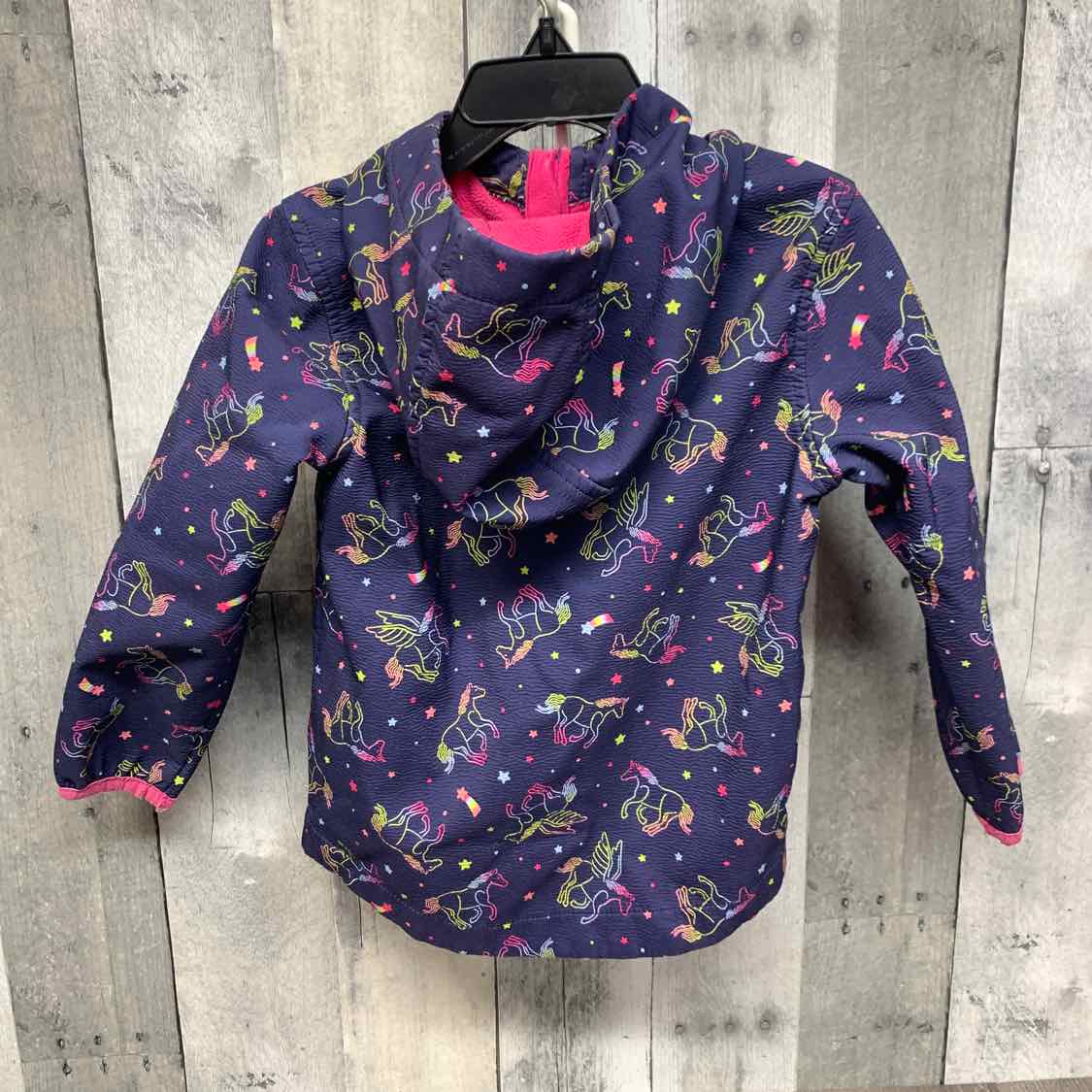 Size 3T Navy Graphic Cat & Jack Light Jacket
