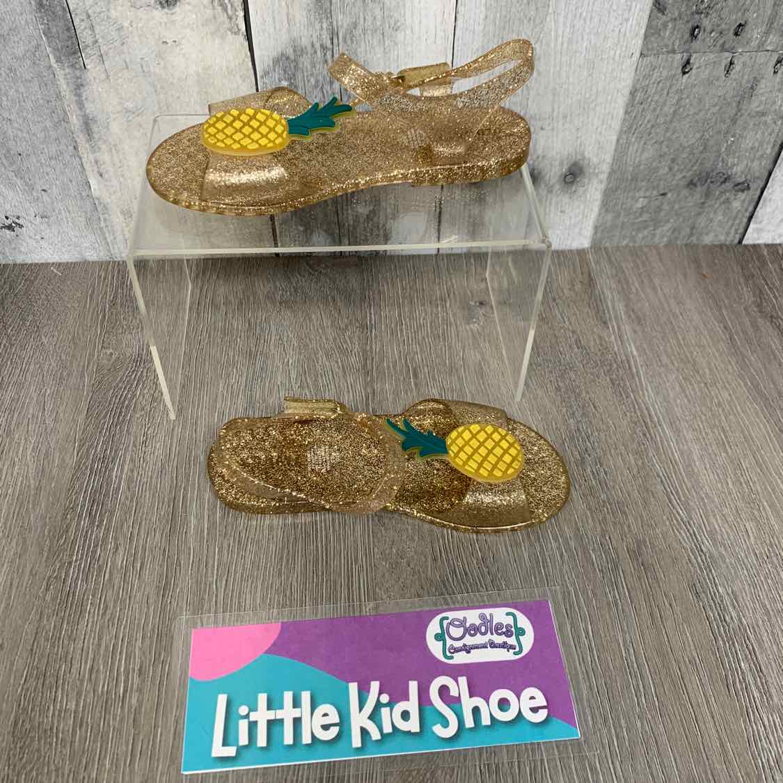 Size 10 Gold Old Navy Sandals