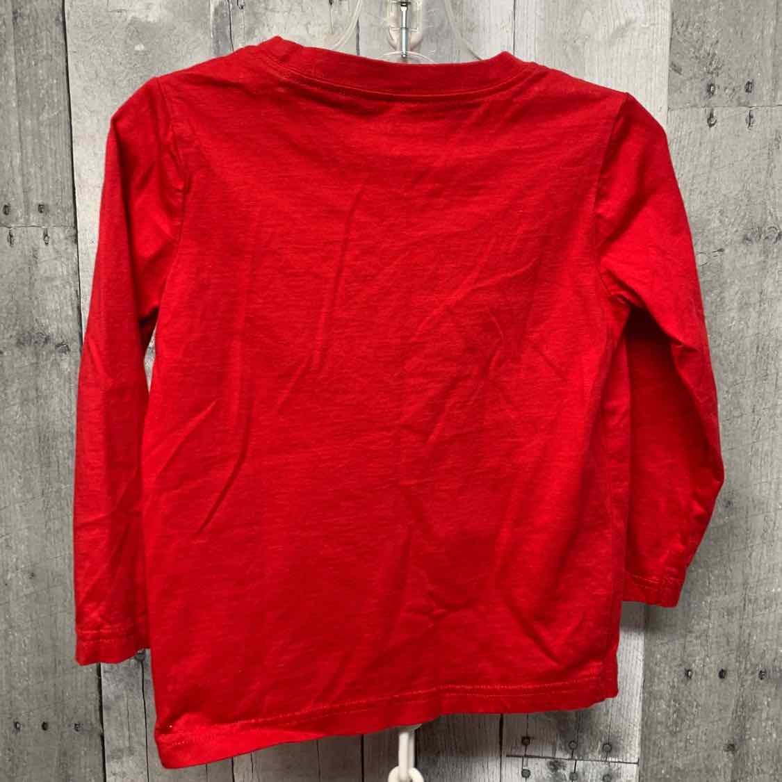 Size 2T Red Carter's Long Sleeve Shirt