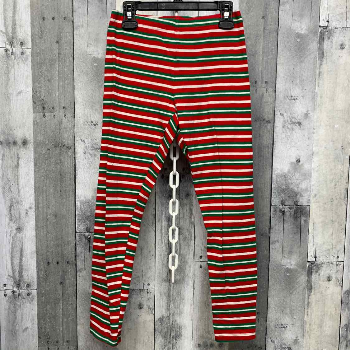 Size 10/12 Green/Red Holiday Brands Leggings