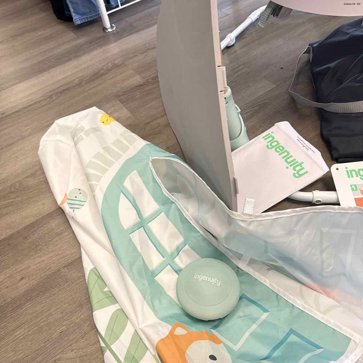 Ingenuity Teal/Gray Jumperoo