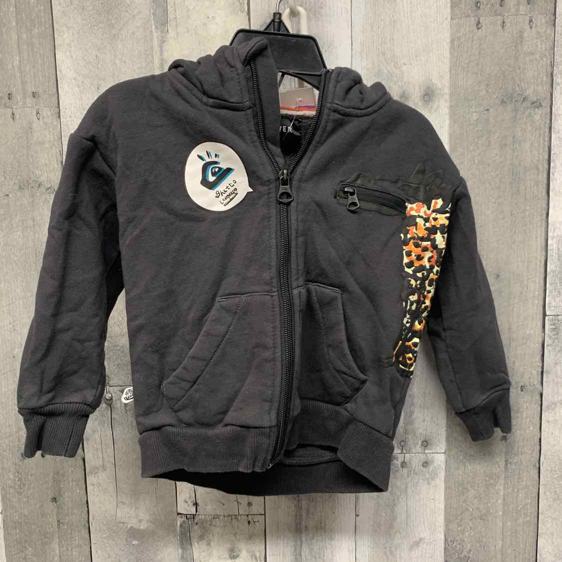 Size 2 Gray Quiksilver Light Jacket