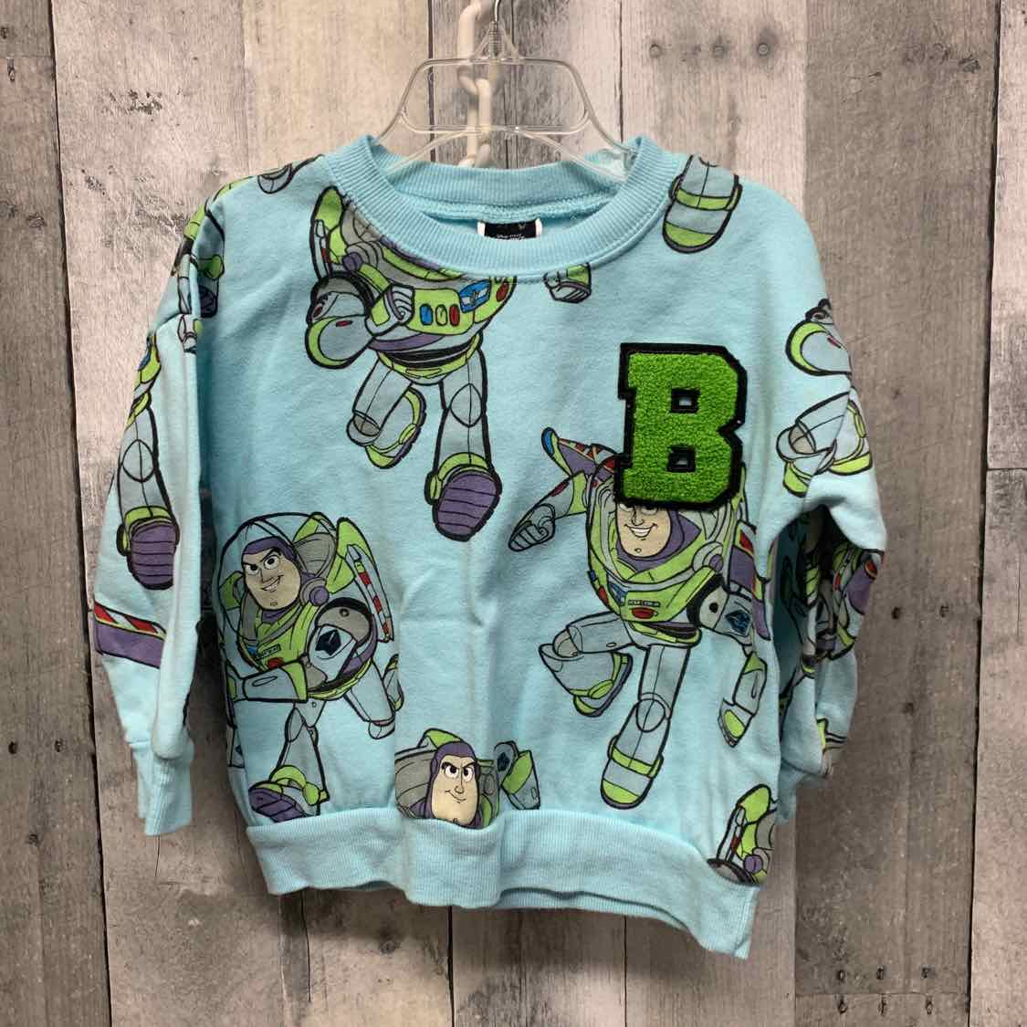 Size 3T Blue Print Disney Sweat Shirt