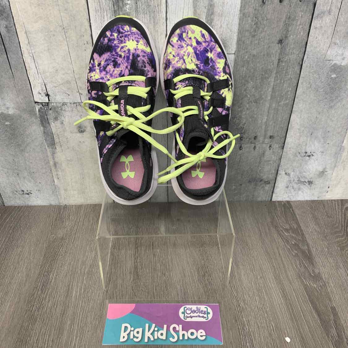 Size 5 Gray/Purple Sport Brand Sneakers