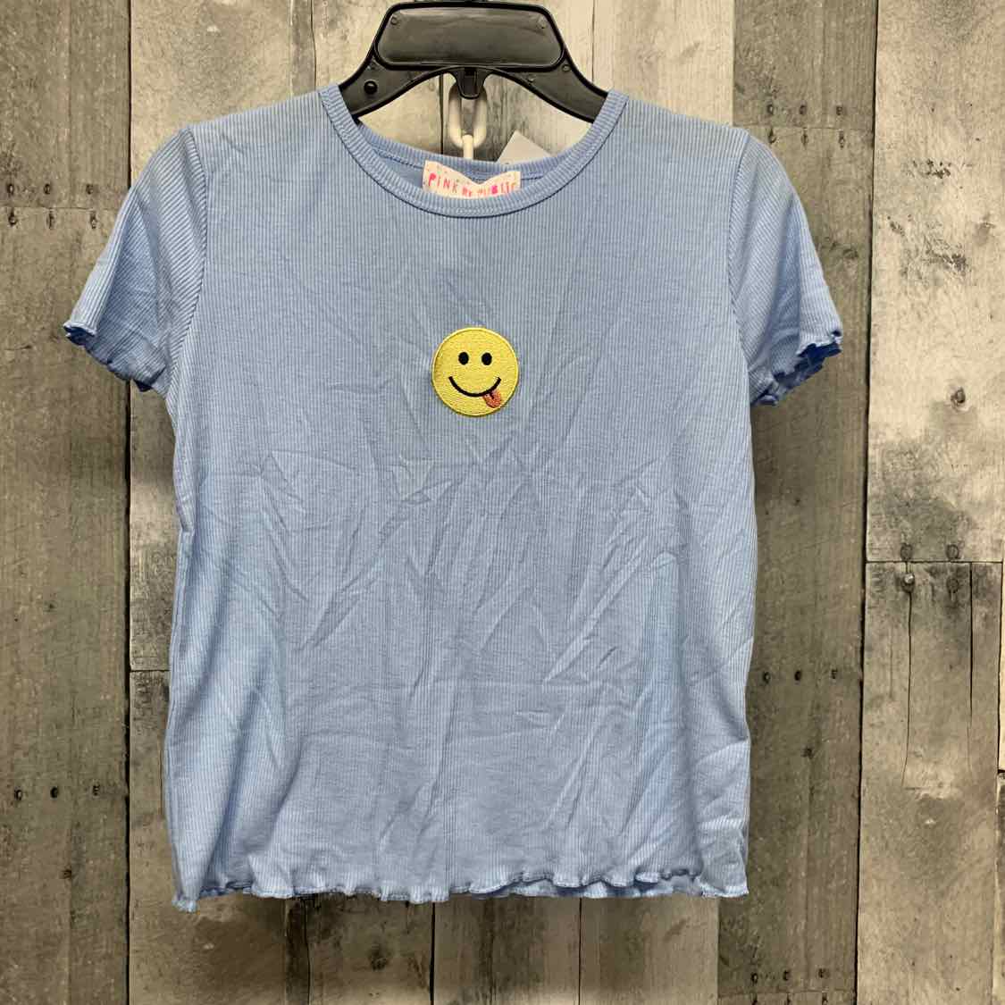 Size Large Blue B Brand Short Sleeve Shirt - OodlesCB