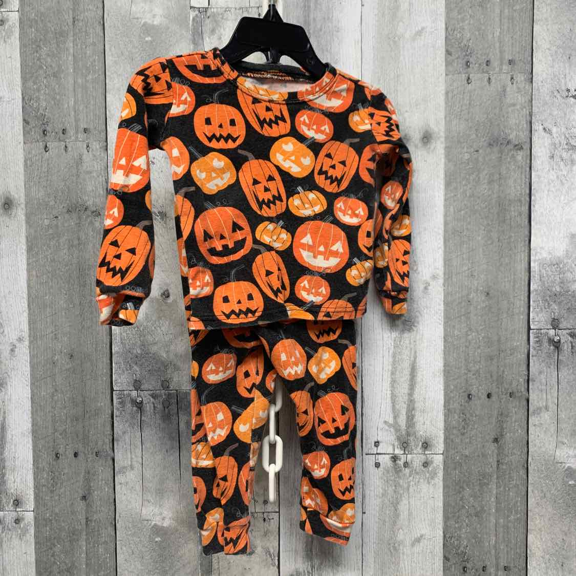 Size 12-18 Months Orange Children's Place 2pc PJs