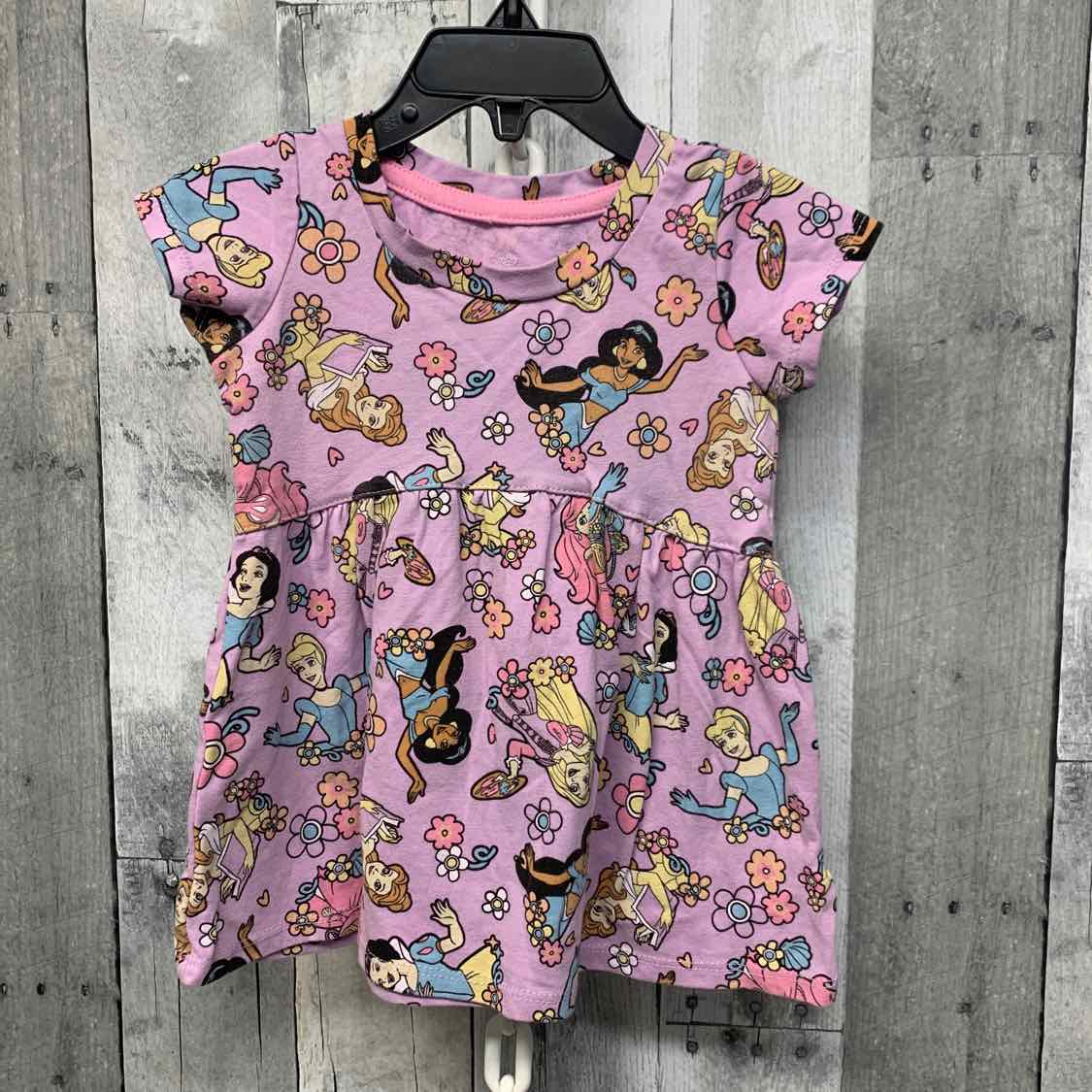 Size 12 Months Purple Graphic Disney Dress